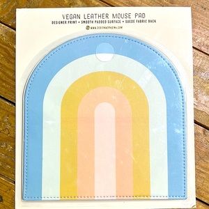 New Vegan Leather Mouse Pad.